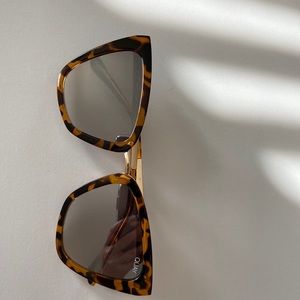 Quay tortoise shell sunglasses